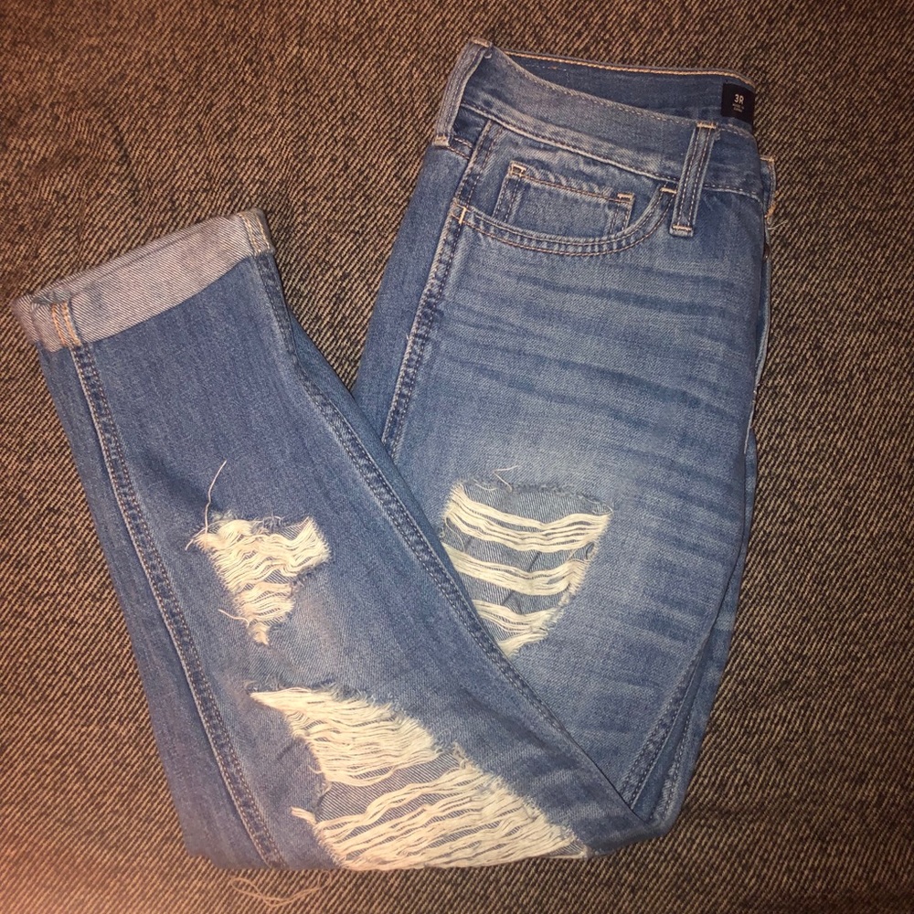 Hollister Low Rise Boyfriend Jeans